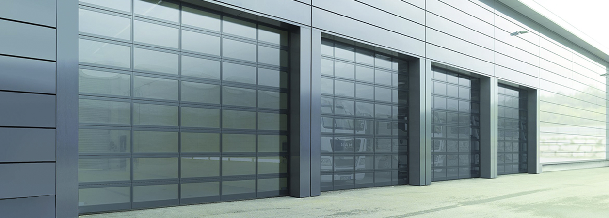 Панорамные ворота под ключ в Дивном