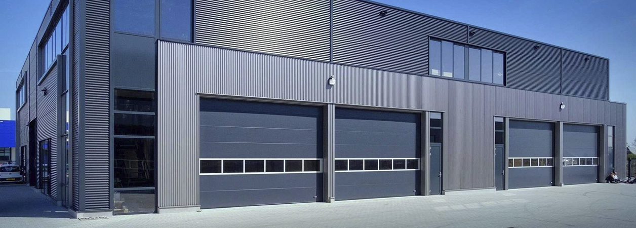 Промышленные ворота под ключ в Дивном