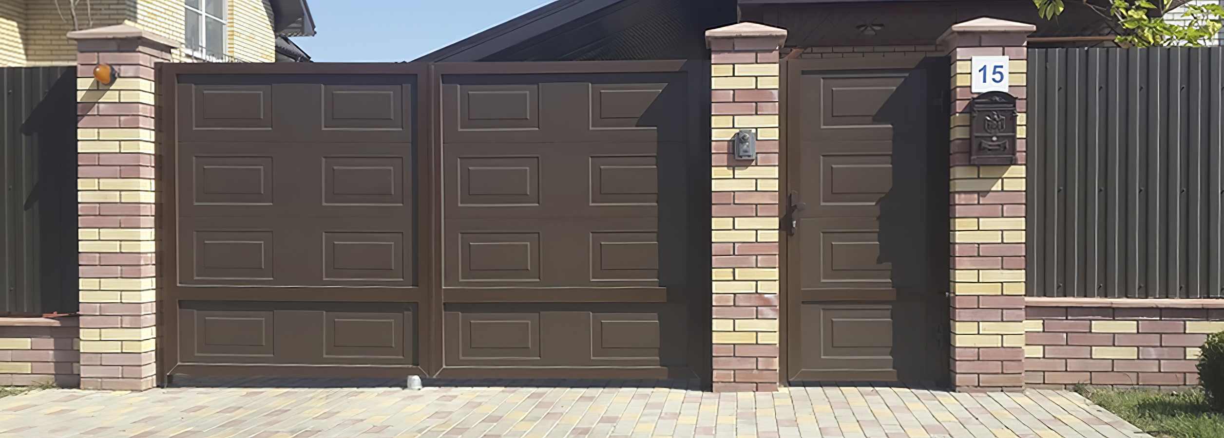 Распашные ворота в Дивном под ключ