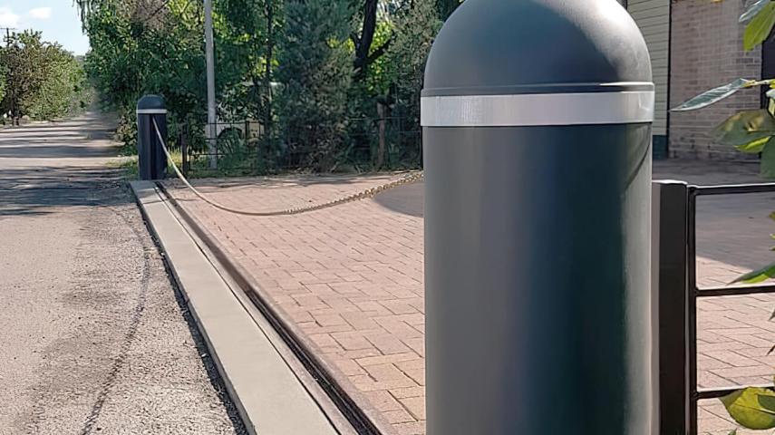 парковочные барьеры в Дивном