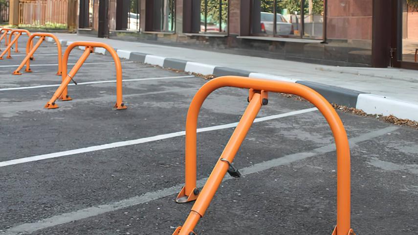 парковочные барьеры в Дивном