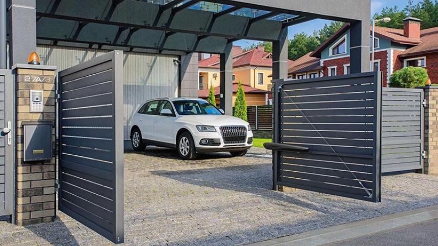 Для распашных ворот в Дивном