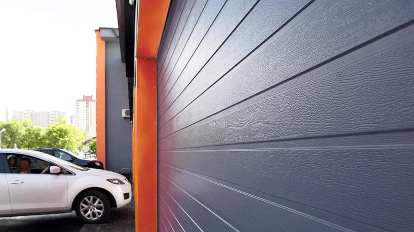 ворота из сэндвич-панелей в Дивном